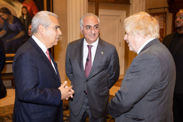 Reza Pahlavi at Old Parkland, Friday, March 27, 2026. Photo by Sam Hodde for Grant Miller Photography